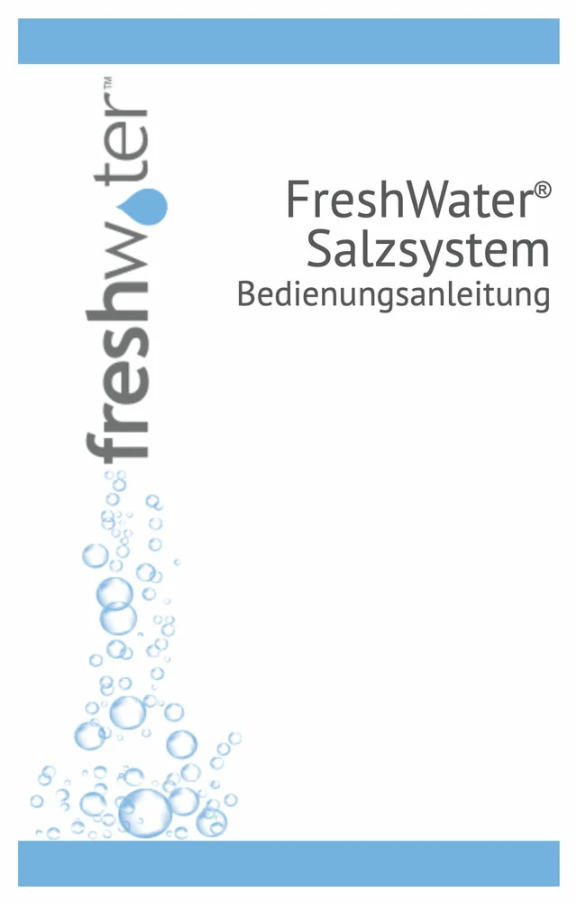FRESH WATER SALZSYSTEM 1 FreshWater Salzsystem Bedienungsanleitung Thumbnail